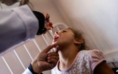 مسؤول بصحة غزة يعلن بدء حملة التلقيح ضد شلل الأطفال