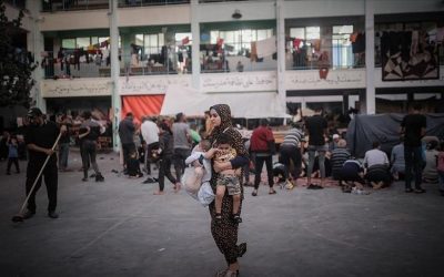 حماس: قصف إسرائيل مدرستين بغزة “مجازر وحشية تهدف للإبادة والتهجير”