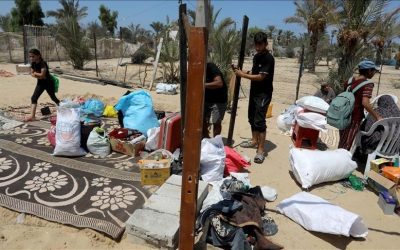 منظمات إغاثية دولية: تهجير الفلسطينيين في غزة يعيق عمليات الإغاثة