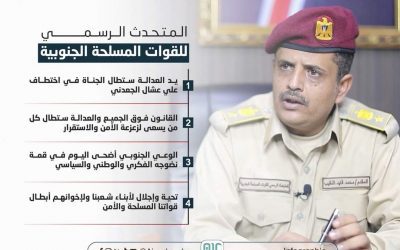 المقدم النقيب: يد العدالة ستطال الجناة في إختطاف الجعدني وكل من يسعى لزعزعة الأمن والاستقرار