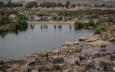اختفت قبل عقود.. بحيرة تعود للظهور بـ”وادي الموت” إثر سيول في المغرب