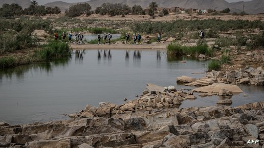 اختفت قبل عقود.. بحيرة تعود للظهور بـ”وادي الموت” إثر سيول في المغرب