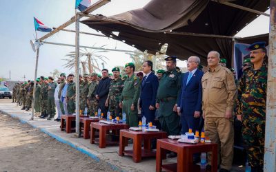 تزامنًا مع الذكرى الـ(53) لتأسيس الجيش الجنوبي.. الكثيري يشهد تخرج الدفعة العاشرة (دفعة شهداء أبين) بقوات الحزام الأمني بالعاصمة عدن
