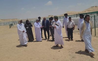 فريق من وزارة الزراعة والأسماك يلتقي بوفد رسمي عماني لمناقشة الاشتراطات الصحية البيطرية لاستيراد و تصدير المواشي والمنتجات الحيوانية