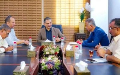 لملس يشدد على سرعة وضع حلول عاجلة لاستقرار المياه وإيجاد معالجات جذرية للتجاوزات والمخالفات