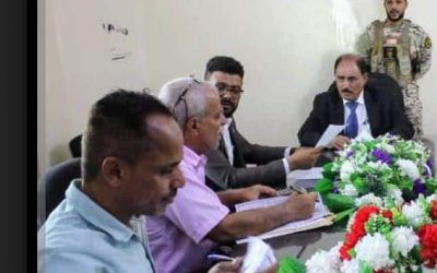محافظ الضالع يطلّع على تقرير لجنة أضرار السيّول بالمحافظة