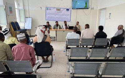 بالتنسيق مع مكتب الصحة أبين.. منظمة العمل لمكافحة الجوع تقيم جلسة مجتمعية في خنفر
