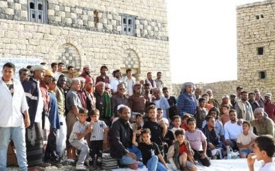 جمعية أبناء القارة الخيرية تعقد أجتماع موسع ضم طاقمها الإداري والتنفيذي وجمع من أهالي القارة