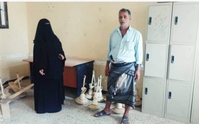 مدير الإدارة التنظيمية بانتقالي ابين يتكفل بإصلاح وصيانة الأجهزة الكهربائية بمجمع بلقيس التربوي بزنجبار