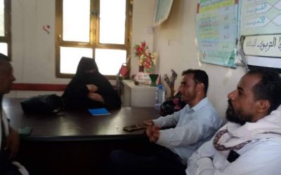 مدير مركز الخليج العربي للتدريب والتأهيل يلتقي مديرة مجمع أروى بخنفر