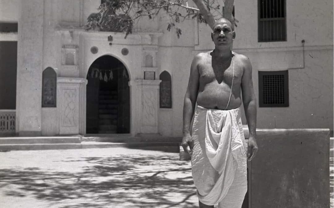 معبد الهندوس (البينيان) في عدن  عام 1875.