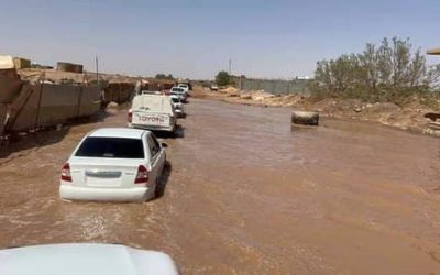 ليبيا.. “يوم غير مسبوق” في سبها الغارقة بالمياه