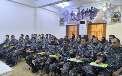 اختتام دورة إدارية لضباط قوات حرس المنشآت وحماية الشخصيات