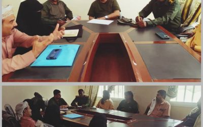 مدير أمن محافظة أبين يستقبل فريق  مبادرة أيادي السلام