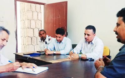 الدائرة الاقتصادية بالأمانة العامة تتفقد عدداً من المرافق الخدمية بمحافظة أبين
