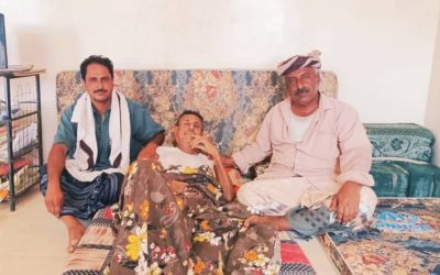 انتقالي أحور يطمئن على صحة مدير مكتب التربية والتعليم بالمديرية