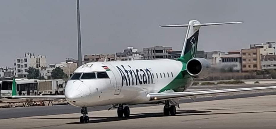 مطار عدن الدولي يستقبل أول طائرة لخطوط جوية جديدة African Express Airways