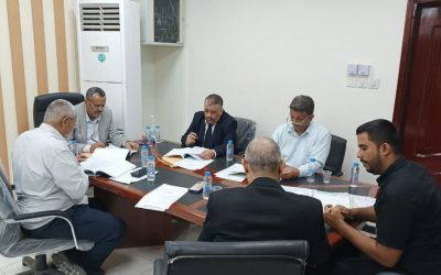 لجنة مشكلة من مجلس القضاء الأعلى تناقش مشروعي اللوائح التنفيذية لقوانين التوثيق والرسوم