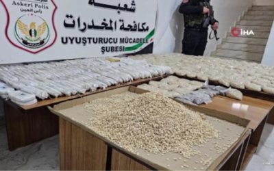 تركيا تعلن إحباط عملية تهريب مخدرات من لبنان عبر سوريا