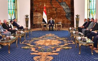 السيسي ووفد من مجلس النواب الأميركي يبحثون سبل “تجنب حرب إقليمية” بالمنطقة