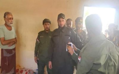 مدير أمن لحج العميد ناصر الشوحطي يقوم بنزولًا ميدانيًا مفاجئًا لأقسام الشرطة في الحوطة وتبن والوهط