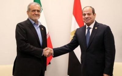 السيسي يؤكد لنظيره الإيراني ضرورة تفادي التصعيد في المنطقة