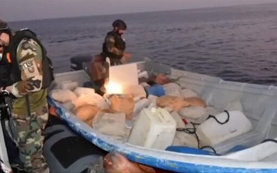 ضبط 1.3 طن من المخدرات الإيرانية في طريقها لمليشيا الحوثي الإرهابية