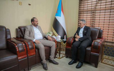 نائب رئيس الهيئة الوطنية للإعلام يلتقي الأمين العام لمجلس شباب سبأ في اليمن