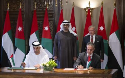 توقيع اتفاقية شراكة اقتصادية شاملة بين الإمارات والأردن