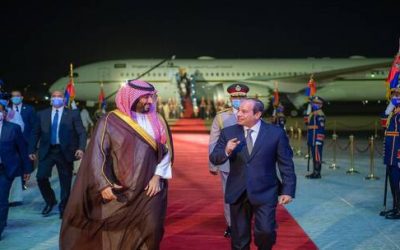 ولي العهد السعودي محمد بن سلمان يتوجه إلى مصر