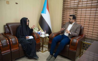 رئيس الهيئة الوطنية للإعلام يلتقي موفدة وكالة (رويترز)