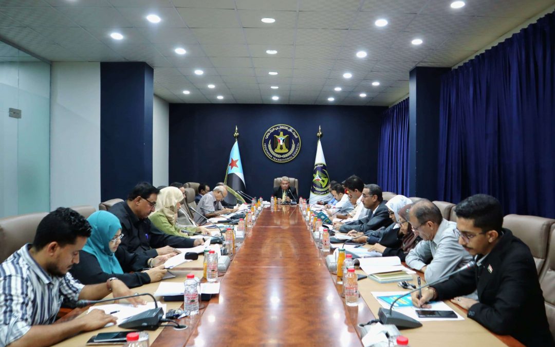 الهيئة السياسية تعقد اجتماعها الدوري وتناقش التطورات السياسية والعسكرية والإنسانية في الجنوب