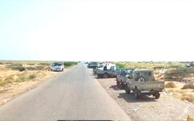 شهيد وسبعة جرحى في استهداف طقم لسهام الشرق بأبين