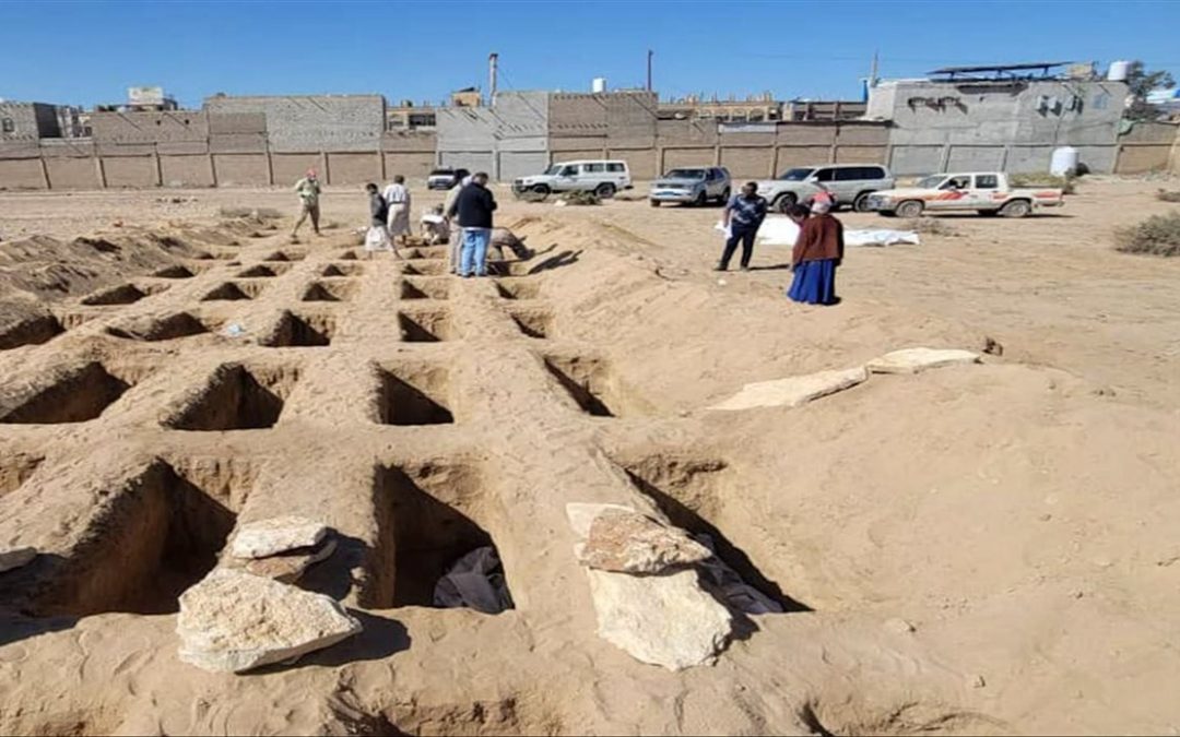 دفن جثث مجهولة في صعدة اليمنية في ظل تزايد حملات الخطف الحوثية