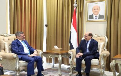 وزير الخارجية يلتقي السفير الأمريكي