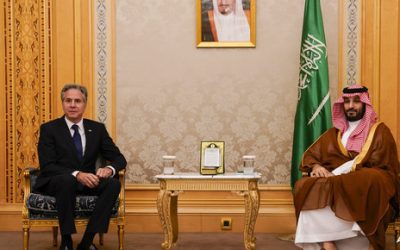 من الرياض.. بلينكن يبحث إنهاء الحرب بغزة وحلا دبلوماسيا في لبنان