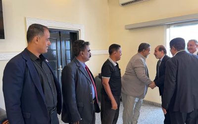 رئيس تنفيذية انتقالي حضرموت يستقبل وفد هيئة الرئاسة المشارك في مليونية الهوية الجنوبية بسيؤن