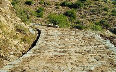 يافع : استمرار جهود استكمال مشروع طريق سرار الجبل