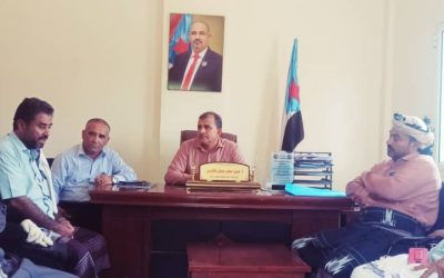 نائب رئيس انتقالي أبين يطلع على نشاط وأهداف مبادرة أيادي السلام الاجتماعية
