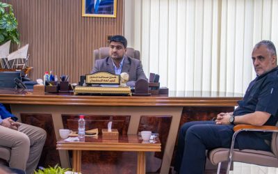المدير التنفيذي لشركة النفط اليمنية يلتقي رئيس مجلس إدارة صندوق صيانة الطرق