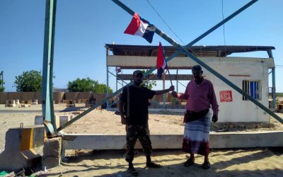 في إطار حملة رفع أعلام الجنوب…رئيس إنتقالي خنفر يقوم بنزول ميداني للنقاط الأمنية من باتيس إلى العلم