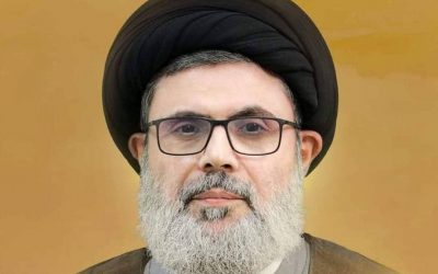 هاشم صفي الدين صمد ثلاثة أيامٍ ثم مات اختناقا بعد نفاد الأوكسجين