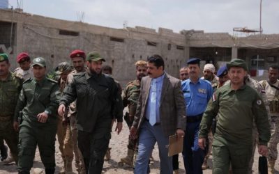 مدير أمن لحج يستقبل رئيس ووكيل النيابة الجزائية المتخصصة في زيارة تفقدية للسجن المركزي وسجن مكافحة الإرهاب