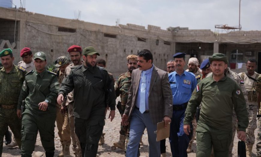 مدير أمن لحج يستقبل رئيس ووكيل النيابة الجزائية المتخصصة في زيارة تفقدية للسجن المركزي وسجن مكافحة الإرهاب