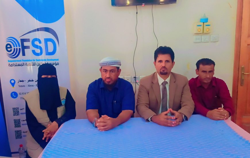 تدشين البرنامج التدريبي حول تعزيز دور النساء في صناعة القرار وبناء السلام في مديريات دلتا أبين