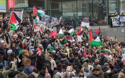 السويد.. الآلاف يتظاهرون لوقف العدوان الإسرائيلي على غزة ولبنان