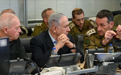 عقب هجوم إيران.. نتنياهو يجتمع بوزير الدفاع وقادة الأجهزة الأمنية
