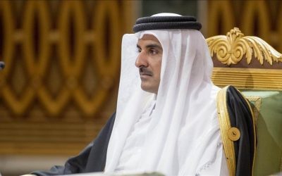 مباحثات أمير قطر وشولتس تتناول خفض التصعيد بالمنطقة