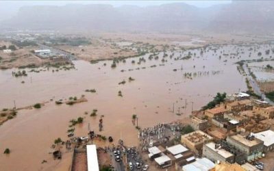 توقعات وصول تأثيرات المنخفض الجوي إلى المهرة وحضرموت