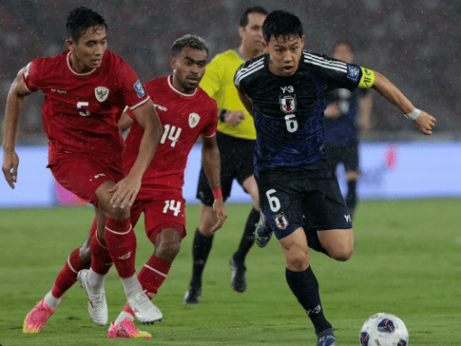 تصفيات اسيا لمونديال 2026: اليابان تعزز صدارتها للمجموعة الثالثة برباعية في شباك اندونيسيا